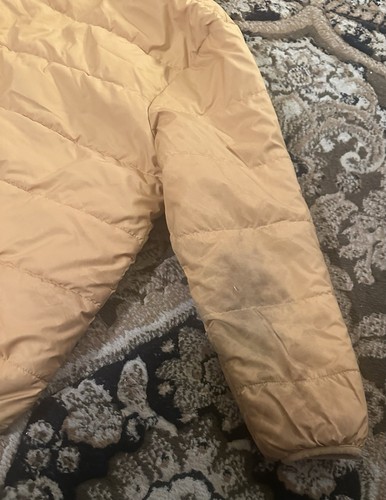 Patagonia Kids' Size S(7-8)Reversible Ready Freddy Hoody Insulated Jacket yellow - Picture 8 of 12