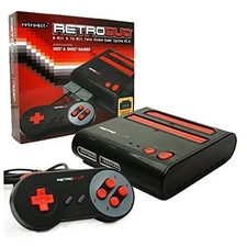 New Super Nintendo Retro Duo NES/SNES System Red/Black