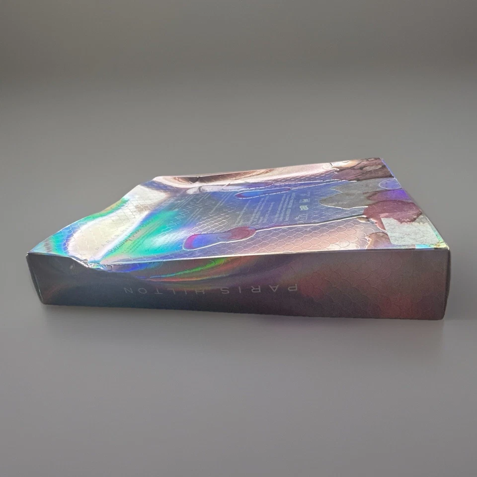 Paris Hilton Mermaid Beauty & The Brush 3 piezas. Cepillo de maquillaje Essentials NUEVO Foto 3 de 4