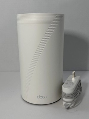 TP-Link Deco BE16000 Wi-Fi 7 Quad-Band Multi-Gig Mesh Router System - White w/PA