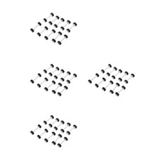  4 Sets kleine Spielzeugauto-Räder: Gummireifen mit Achsen, Ersatzräder und