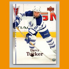 Darcy Tucker #148 2007-08 Upper Deck Toronto Maple Leafs Hockey Card NHL