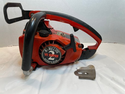 #ad Vintage Homelite VI Super 2 Chainsaw Starts With Gas in Cylinder Parts $39.95