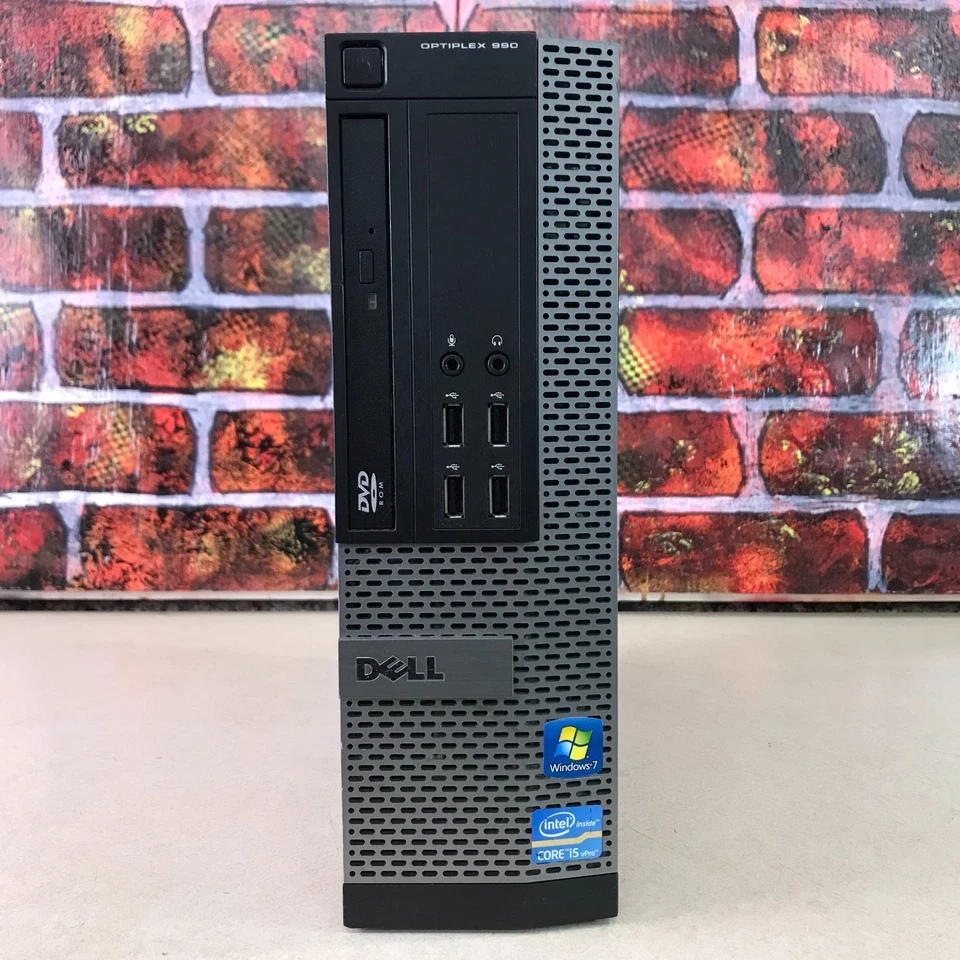 DELL OptiPlex 990 SFF PC i5-2400 3.1GHz 16GB RAM 256GB SSD Windows 7 Pro 64-Bit - Image 3 of 4