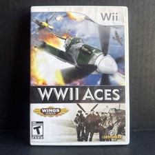 WWII Aces - Nintendo Wii - Video Game - GOOD