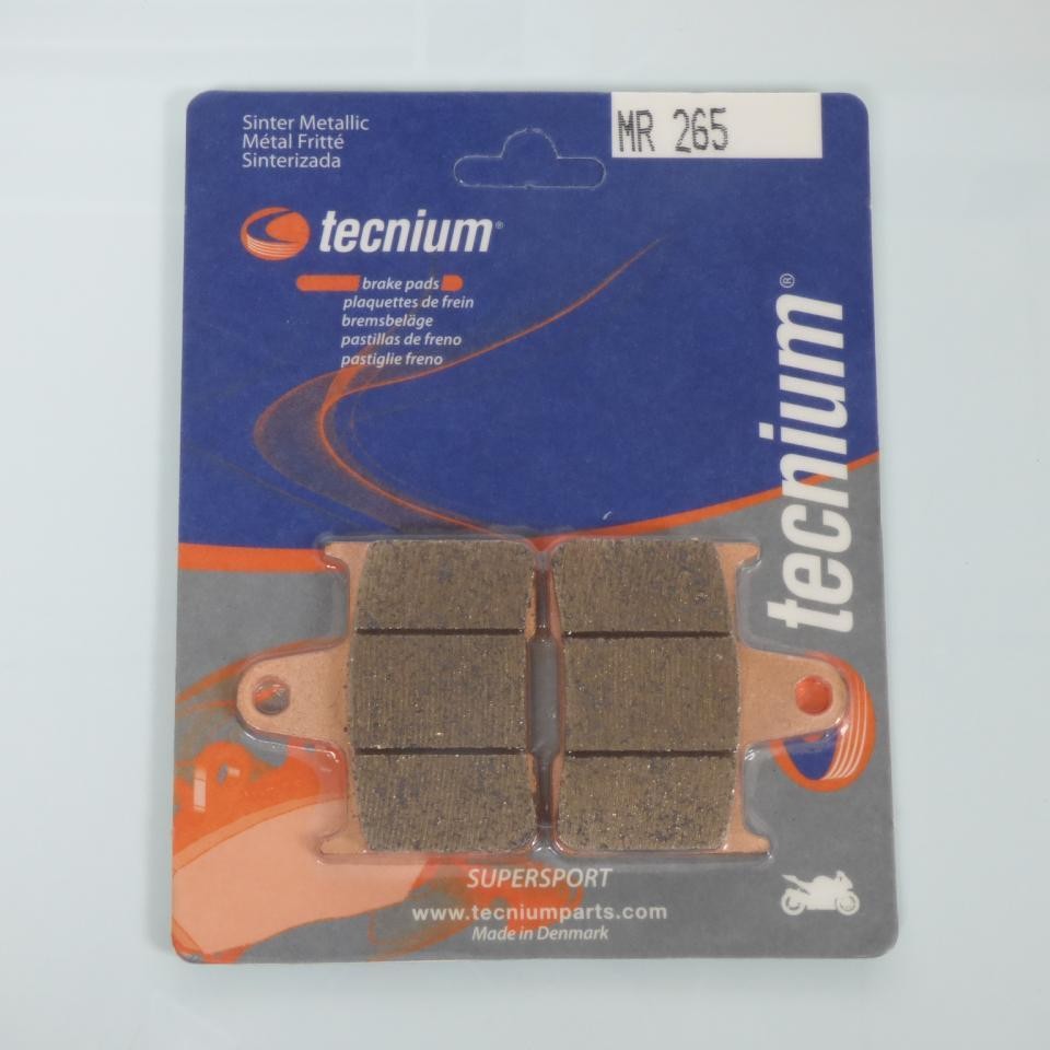 Plaquette de frein Tecnium Kawasaki 1400 ZZR MR265 : kit freinage moto 2006 2007 2008 2013