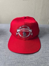 Vintage St. Louis Cardinals MLB New Era SnapBack Cap Hat Pro Model Red
