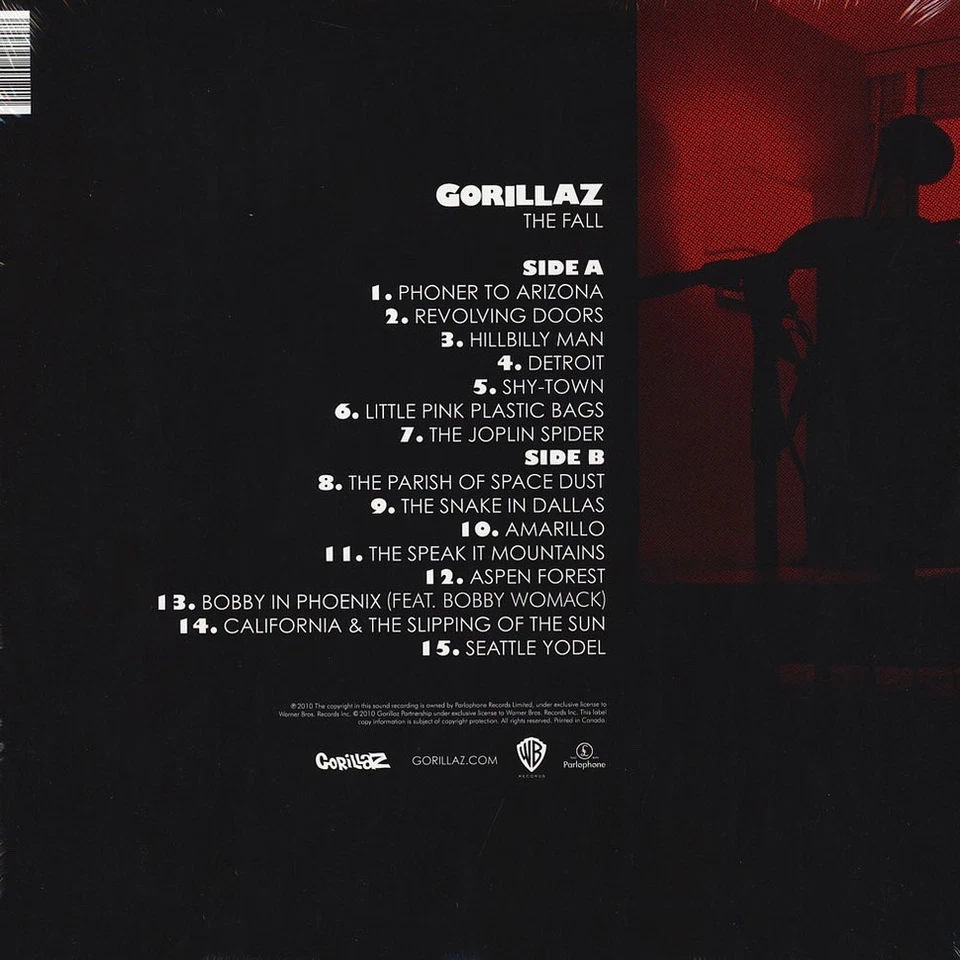 Gorillaz The Fall Vinyl LP New & Sealed - Image 2 of 2