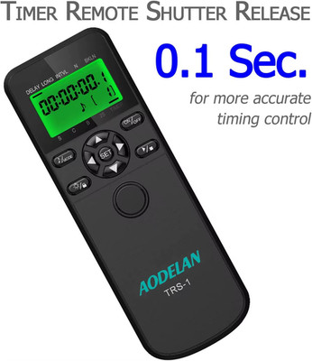 AODELAN TRS-1 Timer Remote Switch Time-lapse Trigger for Select Canon Nikon Sony