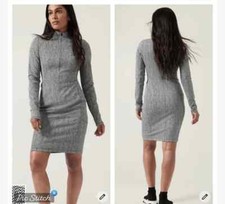 Athleta Delancey Dress BRAIDEN BLACK PLUS SIZE2X NEW