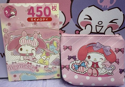 MY MELODY Geldbörse 450 Stickerbuch süß kleiner Strumpf Füller Weihnachten Sanrio