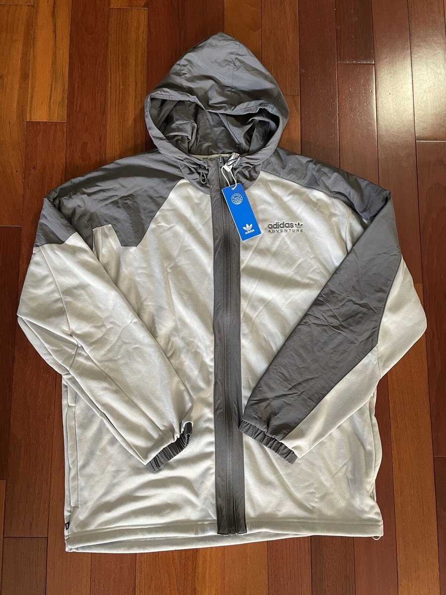 New Men's adidas Originals Adventure Winter Men Hoodie Jacket Size