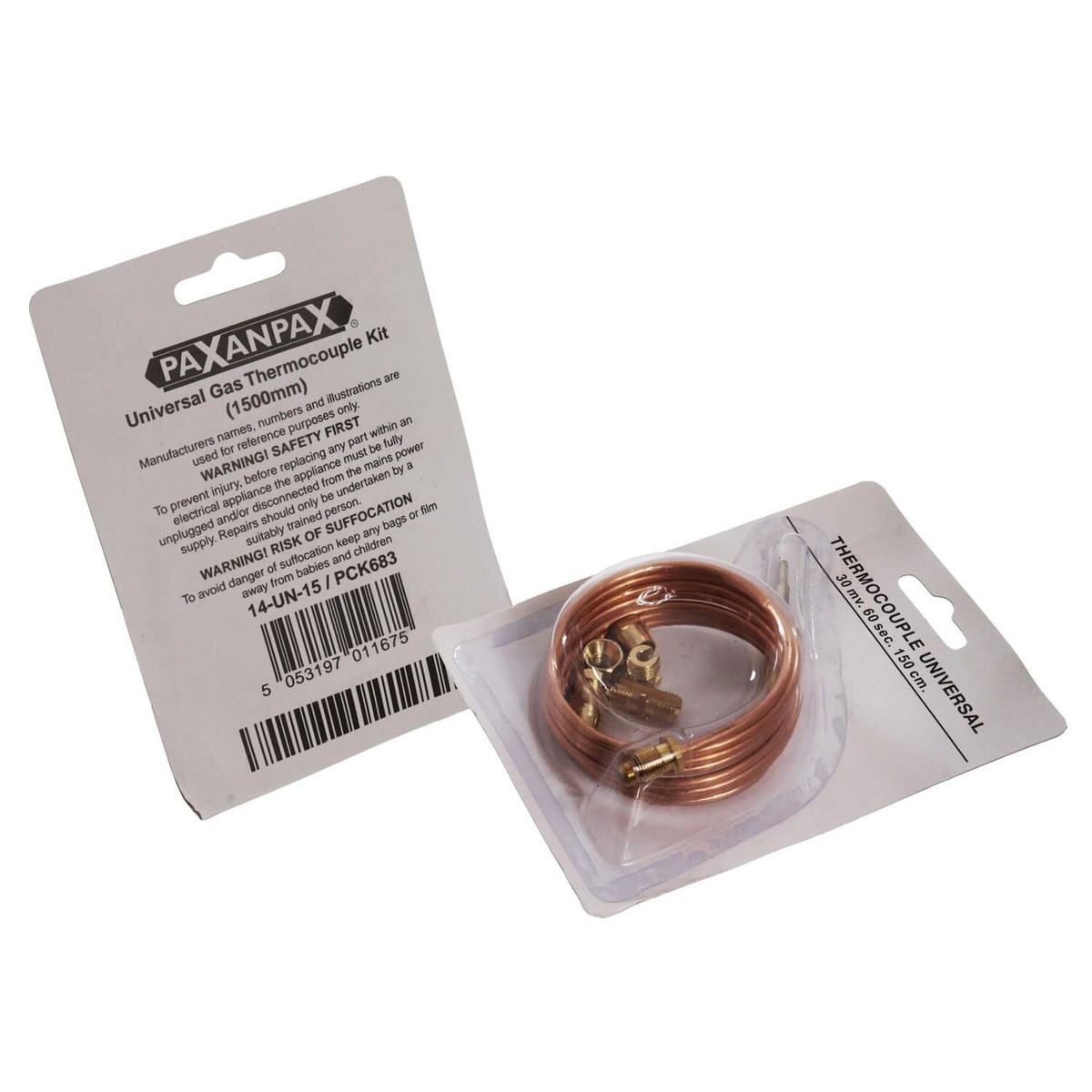 Kit Thermocouple Universel à Gaz 150 Cm - Jusqu'à 6 Connexions Homespare