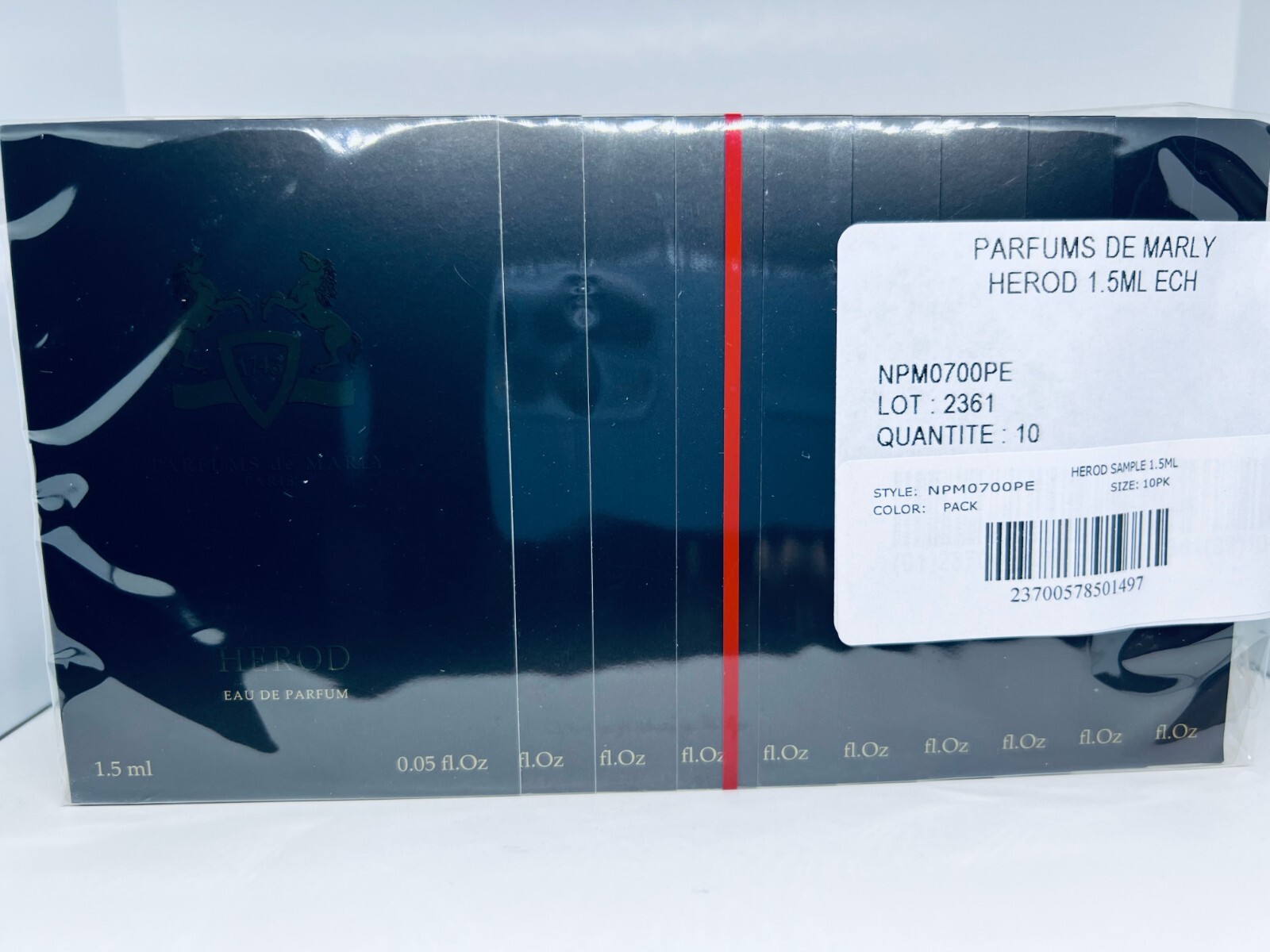 Lot of 10 Parfums De Marly Herod Eau de Parfum Sample Spray 0.05oz / 1