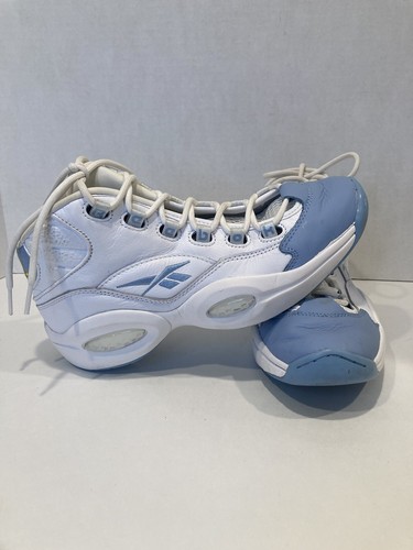 Reebok Question Mens Size 8.5 Mid Denver Nuggets Shoes Iverson GW8854 Sneakers - Picture 1 of 7