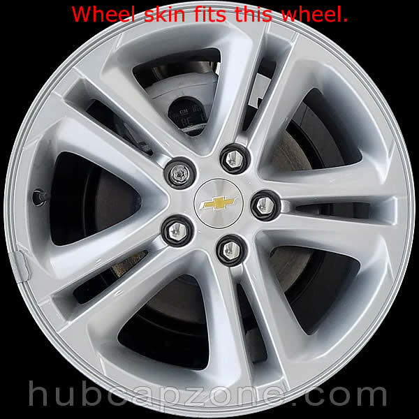 Chrome Chevrolet Cruze Wheel Skins Hubcaps 16" 20172018 Cruze Wheel