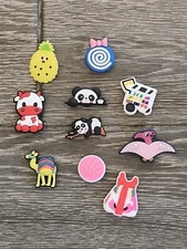 Lot of 10 PCS For Girl Shoe Charms Jibbitz for Holey Crocs Decoration Cool