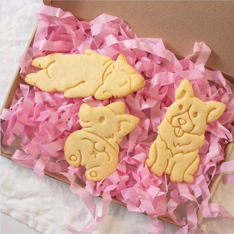 Cookie Cutter Mold Dog Shaped Biscuit Baking Tool Cute Animal