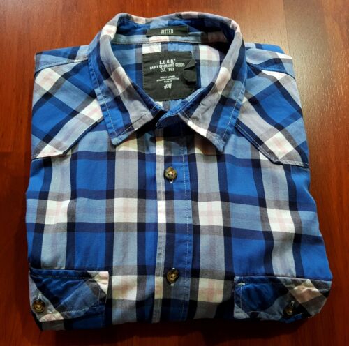 L.O.G.G. by H&M ® Button Down Polo for Men - Picture 1 of 5