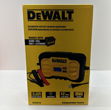 DEWALT DXAEC10 Professional 10 Amp Battery Charger Battery Trickle Charger Auto