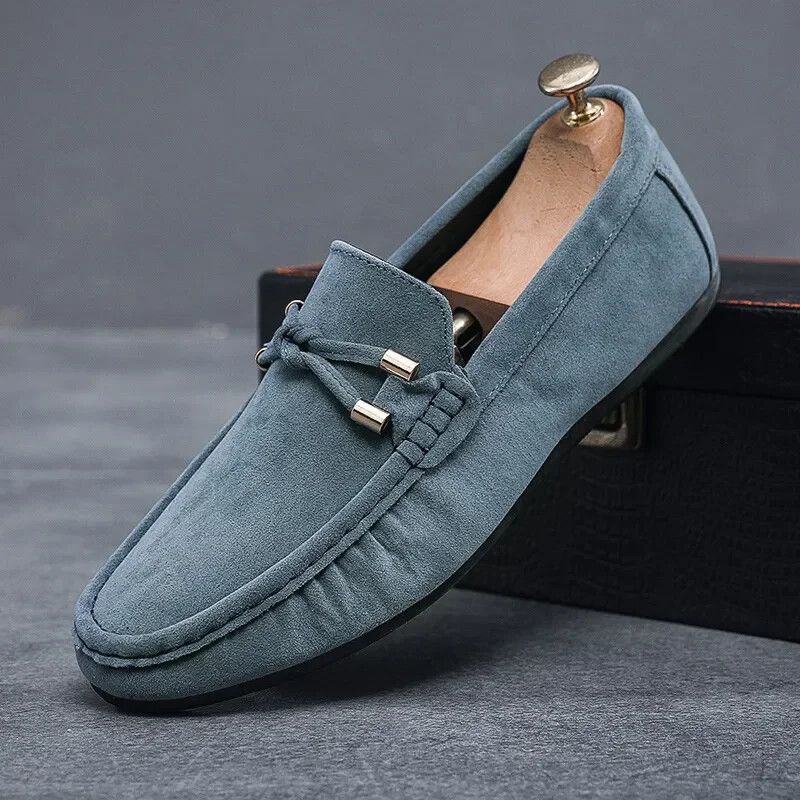 Men's Loafers Driving Moccasins Boat Shoes Casual Slip-Ons-image