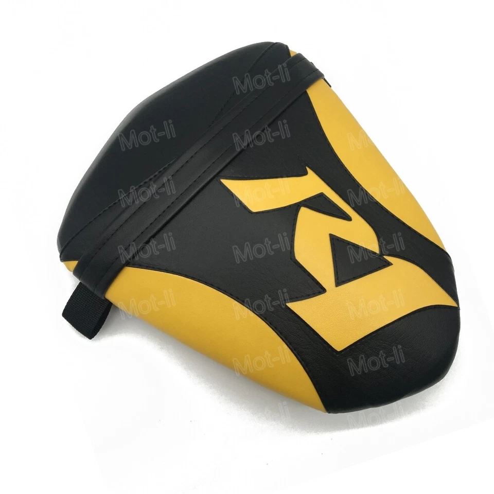 Pastilla de cuero para asiento trasero de pasajero totalmente nueva para Yamaha YZF-R1 2009-2014 2013 Foto 3 de 4