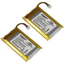 2-Pack HQRP Battery for Infant Optics DXR-8 Video Baby Monitor DXRBAT-6