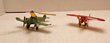 Two 2 Different Tootsietoy Diecast Airplanes No. 4659 and No. 4660