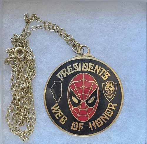 Jaycees President’s Web of Honor Medallion Rare Find - Picture 1 of 3