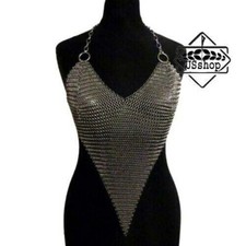 Medieval Chainmail Top, Women's Clothing Bra 's, Nightwear Fancy