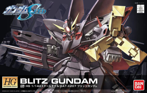 Gundam 1/144 HG Seed Remastered #R04 GAT-X207 Blitz Gundam Model Kit IN STOCK - Afbeelding 1 van 3