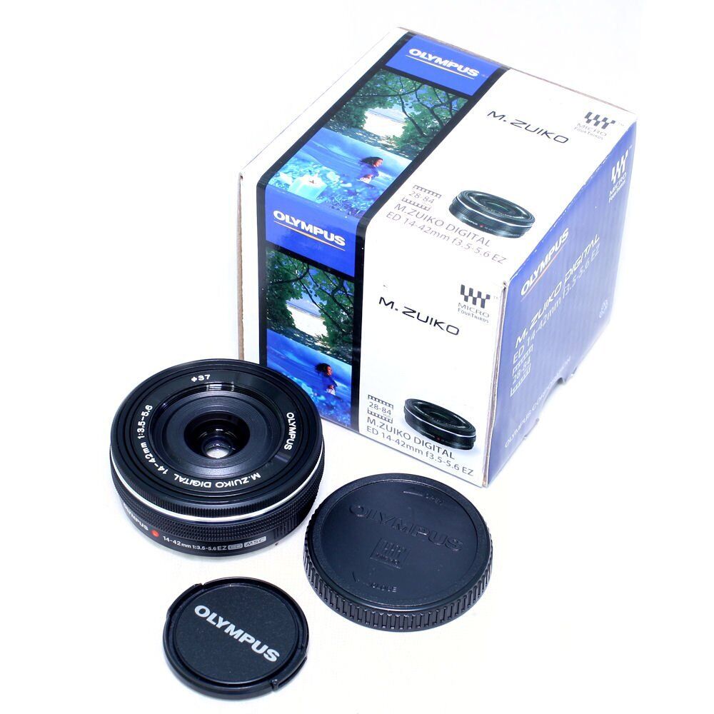 New Boxed Olympus M.Zuiko Digital ED mm f..6 EZ Lens   eBay