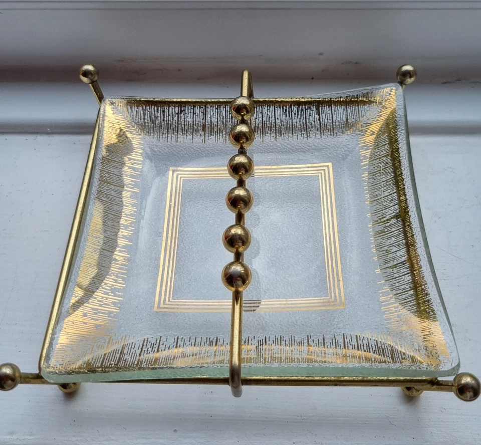 Vintage Party Tray Platter Snacks/Dips - Image 3 of 4