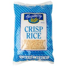 Crisp Rice Cereal Breakfast Baking Dry Crispy Texture Mild Taste 4 Case 35 oz.