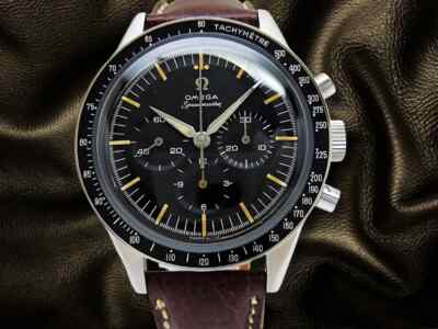 OMEGA Speedmaster 2nd Ref.2998-6 Cal.321 Ss Schwarz Ziffernblatt Manuel Gewunden