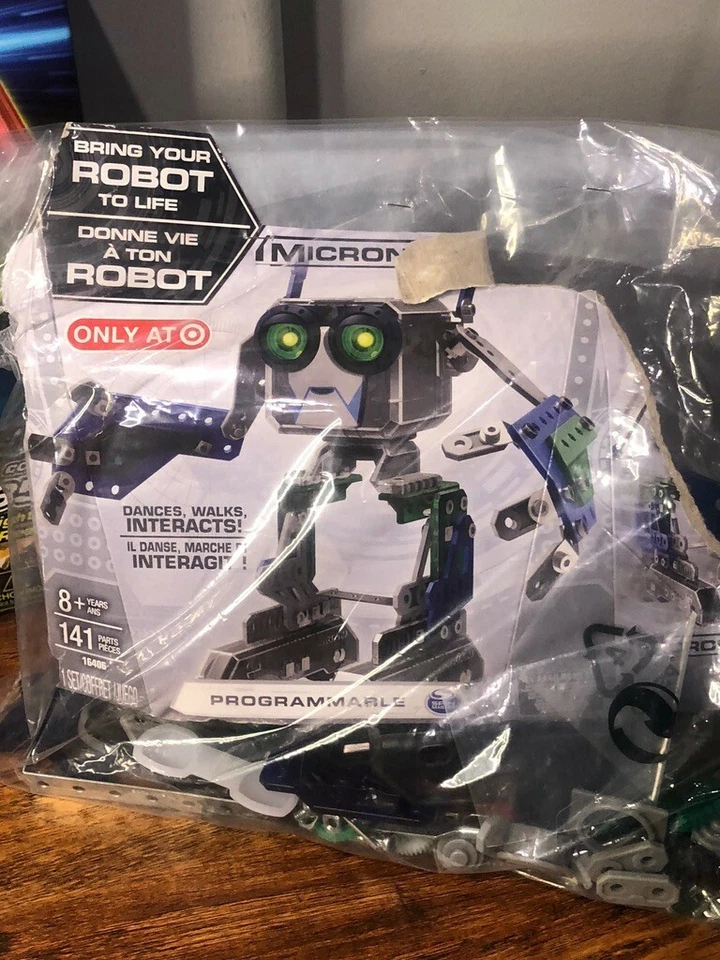 Lot of Building Toys - Lite Brix Lite Up Blaster Bot, ConneX, & Micron Robot - Image 4 of 4