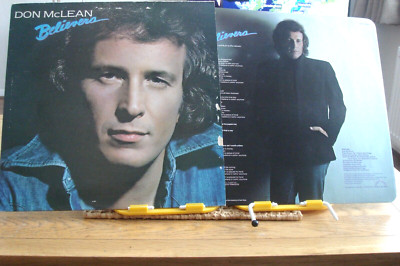S1-DON McLEAN BELIEVERS- UK LP-1981-NM- PROMO  Don McLean  -AMERICAN PIE
