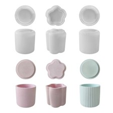 Cup Mold Silicone Jewelry Box Molds Resin Jar Mold Storage Container Mold