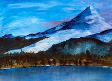 DIGITAL DOWLOAD - Original artwork -Munro Mountain Schiehallion