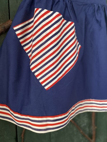 8 NICE Vintage APRONS Half & Bib RESELL READY - Picture 8 of 17