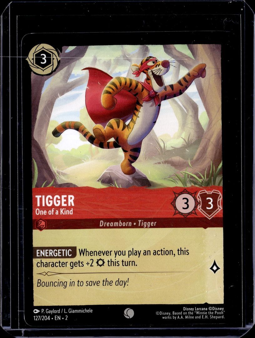 Disney Lorcana ティガー Disney Lorcana - Tigger 