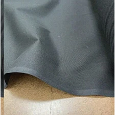 60" Wide 10oz Heavy Cotton Duck Canvas Fabric, Black, 1 Yard