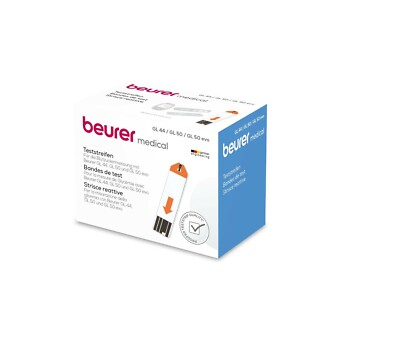 beurer GL 44/50/50evo  Teststreifen 50St - PZN 07586931 - OVP v.med.Fachhändler
