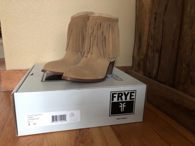 frye fringe boots