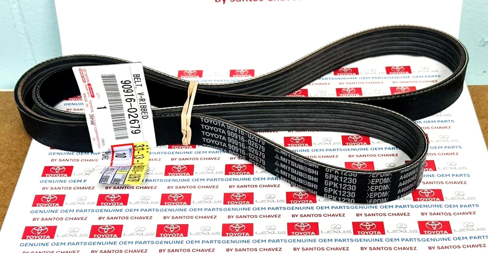 2010-2019 Toyota Corolla Serpentine Belt GENUINE OEM PART 90916-02679 - Image 4 of 4