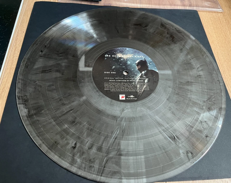 THE DARK KNIGHT RISES by HANS ZIMMER - Soundtrack *LP* LIMITED COLORED VINYL - Bild 3 von 4