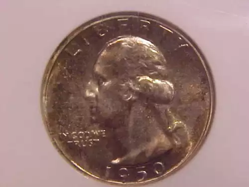 1950 WASHINGTON QUARTER - NICE COLOR - NGC PF 66 - SEE PICS! - (G1007)