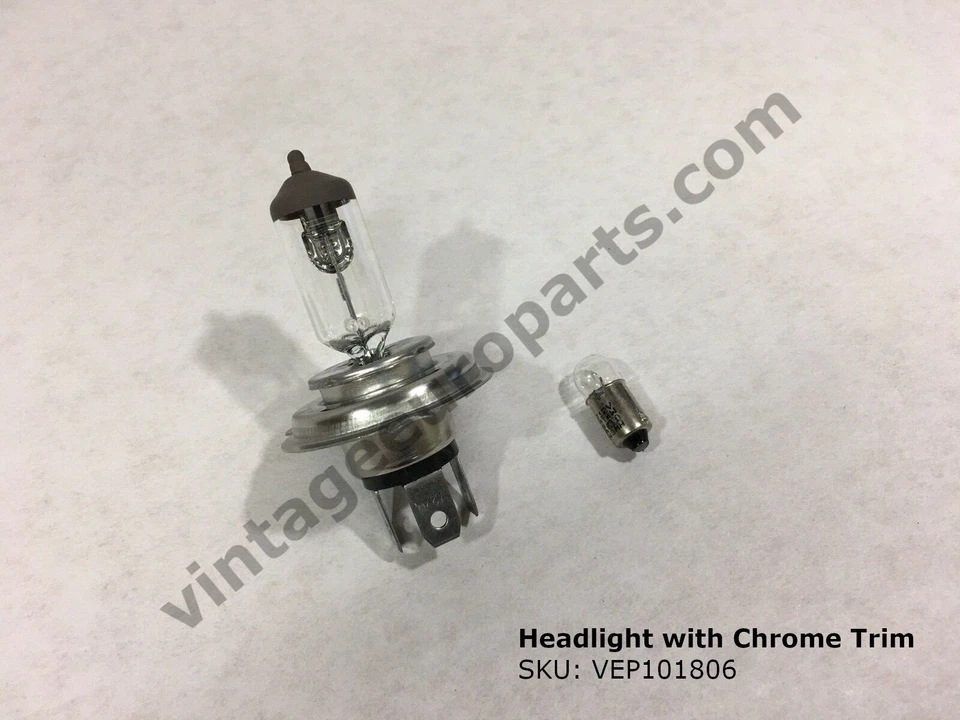 Faro con moldura cromada para pontón Mercedes 190SL W121 300SL W120 Foto 4 de 4