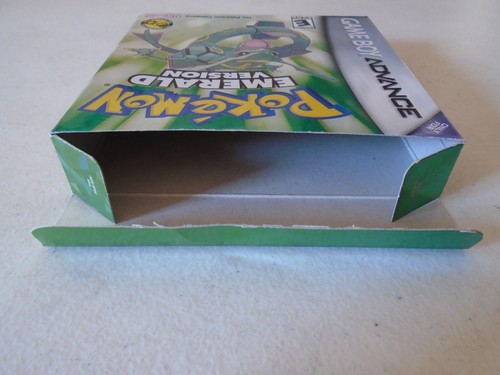 Pokemon Versión Esmeralda con póster! ☆☆ Completo Nintendo Game Boy Advance / SP - Imagen 13 de 17