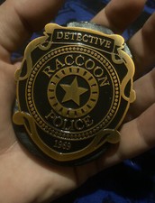 Raccoon City Police Department Resident Evil Biohazard RPD Badge numbskull